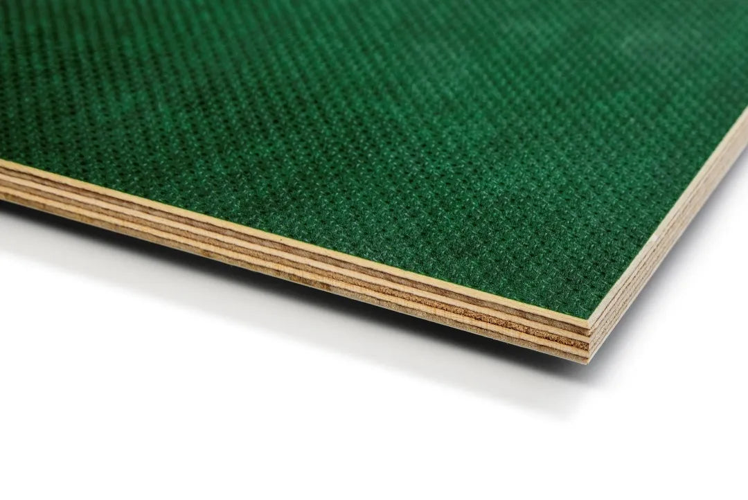 Green Laminated Plywood Sample 