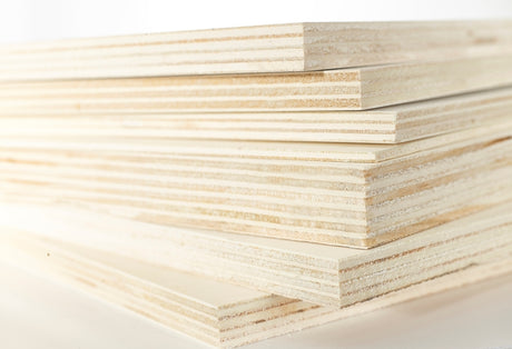 Nature bond poplar plywood samples