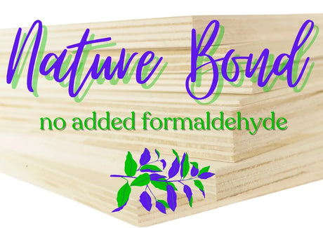 Nature bond poplar plywood samples