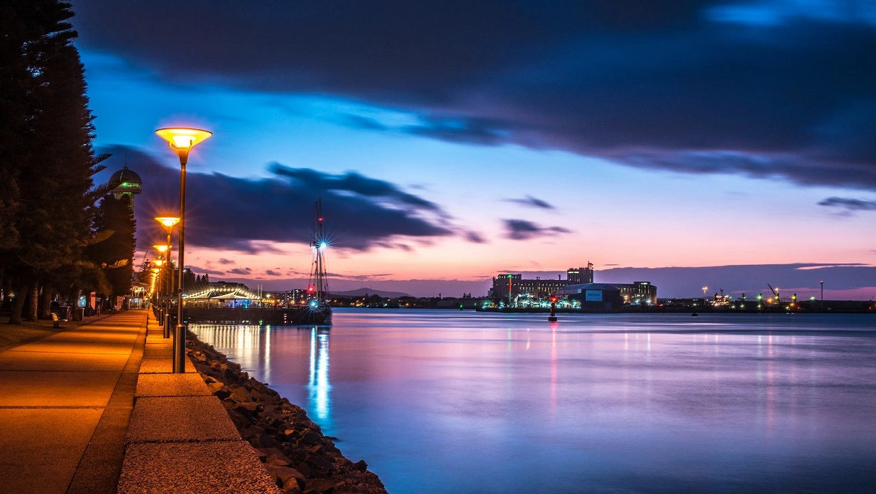 Embankment early evening view by Newcastle Plywood Supplier Ply Online