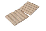 Bamboo Cladding Angle Limewash T&G 2900x140x15mm - Ply Online