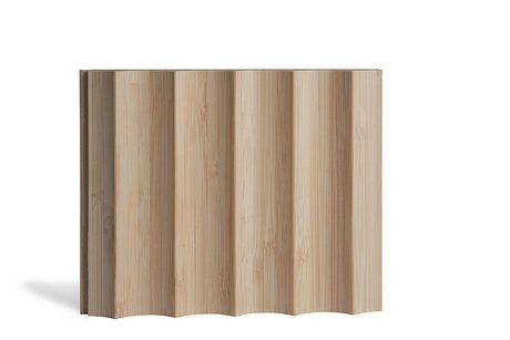 Bamboo Cladding Ripple Natural T&G 950x140x15mm - Ply Online