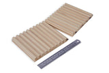 Bamboo Cladding Trenched Limewash T&G 2900x140x15mm - Ply Online