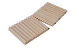 Bamboo Cladding Trenched Limewash T&G 2900x140x15mm - Ply Online