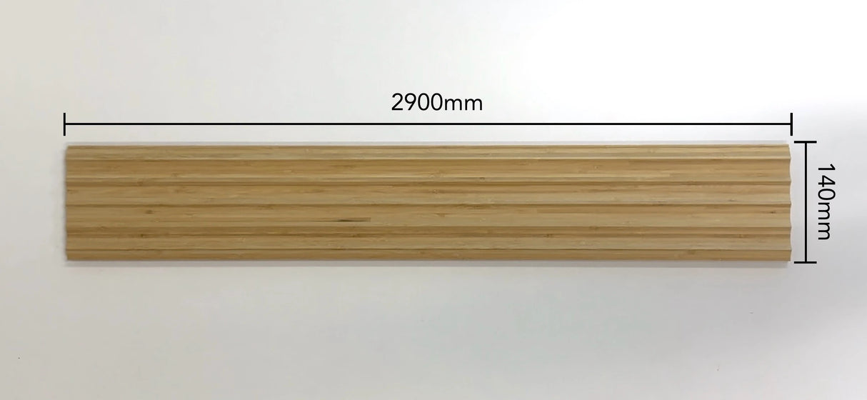 Bamboo Interior Lining Board Natural 140x15mm 2.9m