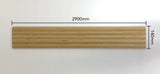 Bamboo Interior Lining Board Natural 140x15mm 2.9m