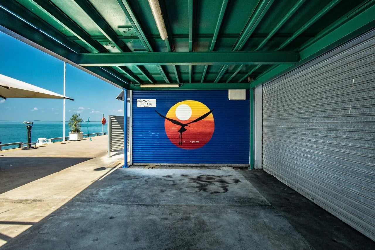 Bus Stop on the Beach by Darwin Plywood Supplier Ply Online