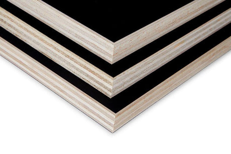 Lightweight Poplar Plywood HPL Black - Ply Online