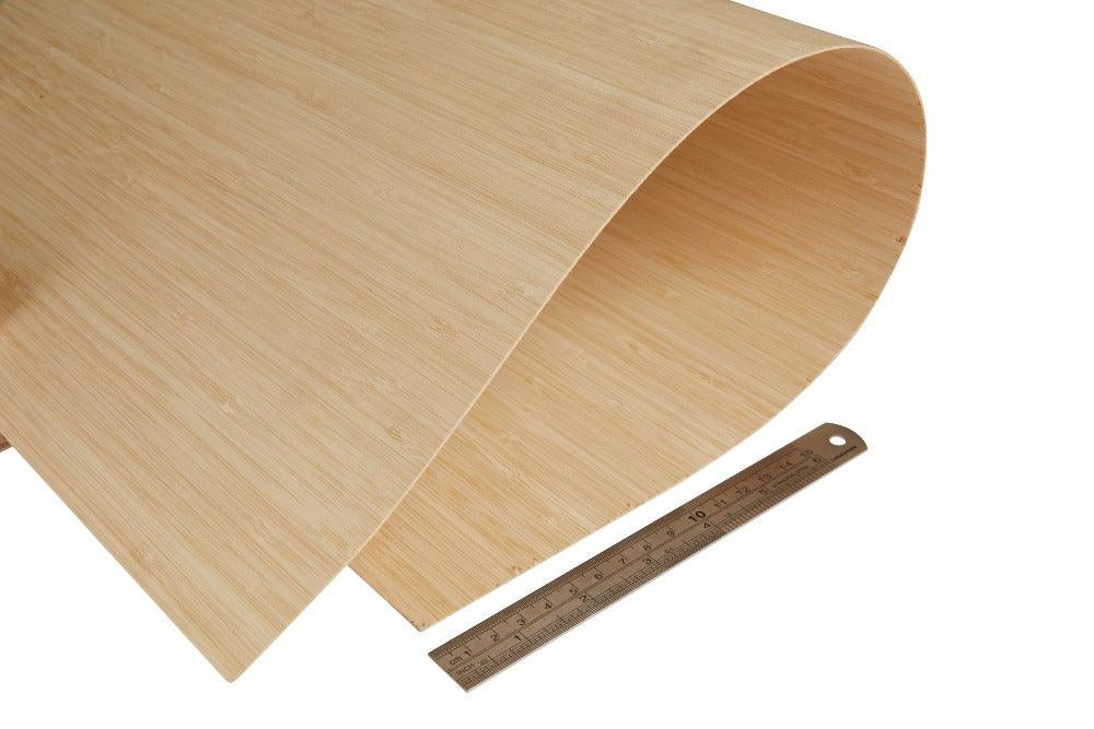 Natural Bamboo Plywood 2.5 mm, 5 plies, narrow grain - Ply Online