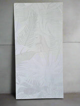 MDF wall panels Selva white - full size