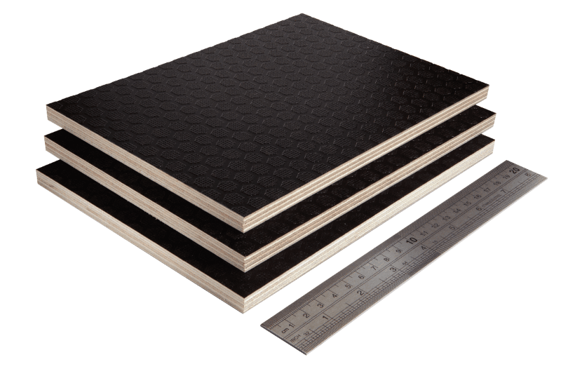 Riga Hexa Plus Black Baltic Birch Plywood EXT Non Slip - Ply Online